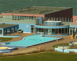 Das Schwimmbad auf Helgoland